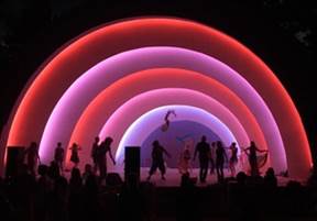 picture where Misc/Variety Dancing in Boulder event BandShell Boogie (Summer; Funk, World) is happening